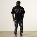 Vanquish x JBeast Black Marble Bodybuilding Baggy Pants 5枚目の画像