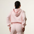 Vanquish Essential Ballet Pink Cropped Zip Through Hoodie 4枚目の画像