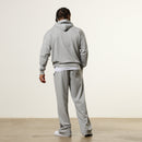 Vanquish Essential Grey Melange Oversized Pullover Hoodie 3枚目の画像