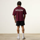 Vanquish Bodybuilding Oxblood Oversized Boxy T Shirt 3枚目の画像