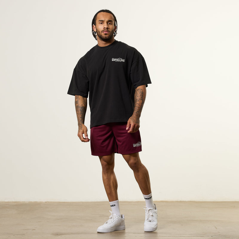 Vanquish Bodybuilding Black Oversized Boxy T Shirt 3枚目の画像