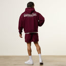 Vanquish Bodybuilding Oxblood Oversized Boxy Pullover Hoodie 3枚目の画像