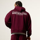 Vanquish Bodybuilding Oxblood Oversized Boxy Pullover Hoodie 1枚目の画像
