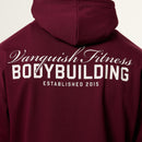 Vanquish Bodybuilding Oxblood Oversized Boxy Pullover Hoodie 5枚目の画像