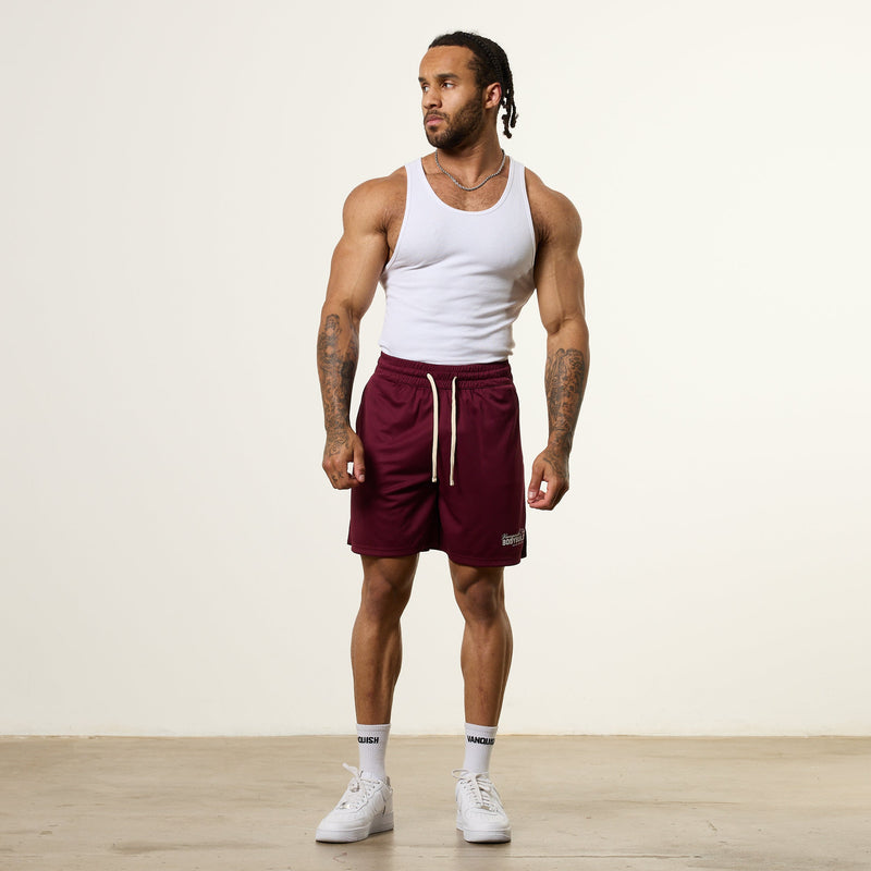 Vanquish Bodybuilding Oxblood Mesh Shorts 2枚目の画像