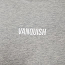 Vanquish Essential V2 Grey Melange Oversized Boxy T Shirt 4枚目の画像