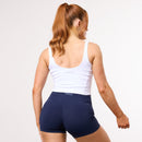 Vanquish Enhance Wimbledon White Ruched Vest 4枚目の画像