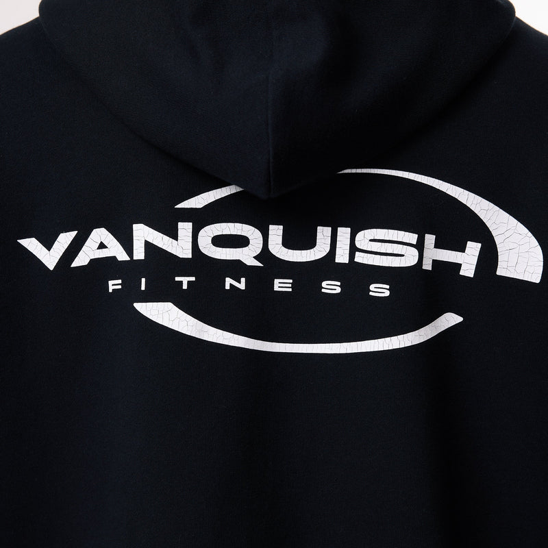 Vanquish Enhance Black Cropped Zip Through Hoodie 7枚目の画像