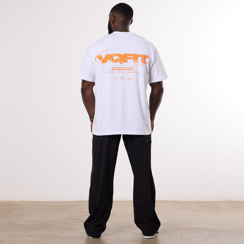 Vanquish TSP VQFIT Revolve Oversized White T Shirt 3枚目の画像