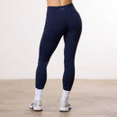 Vanquish Enhance Navy Blue Ruched Leggings 5枚目の画像