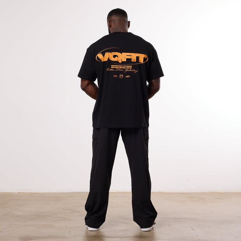 Vanquish TSP VQFIT Revolve Oversized Black T Shirt 3枚目の画像