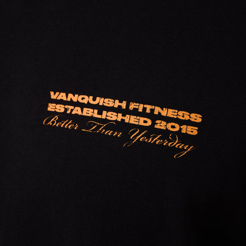 Vanquish TSP VQFIT Revolve Oversized Black T Shirt 5枚目の画像