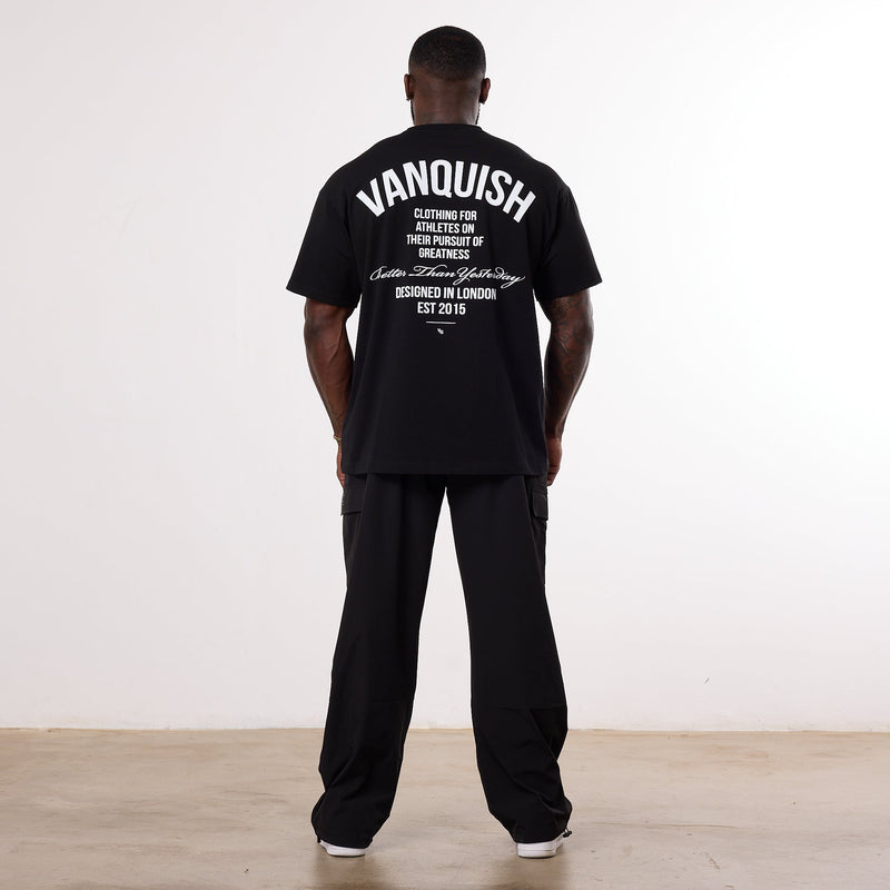 Vanquish TSP Pursuit Black Oversized T Shirt 3枚目の画像