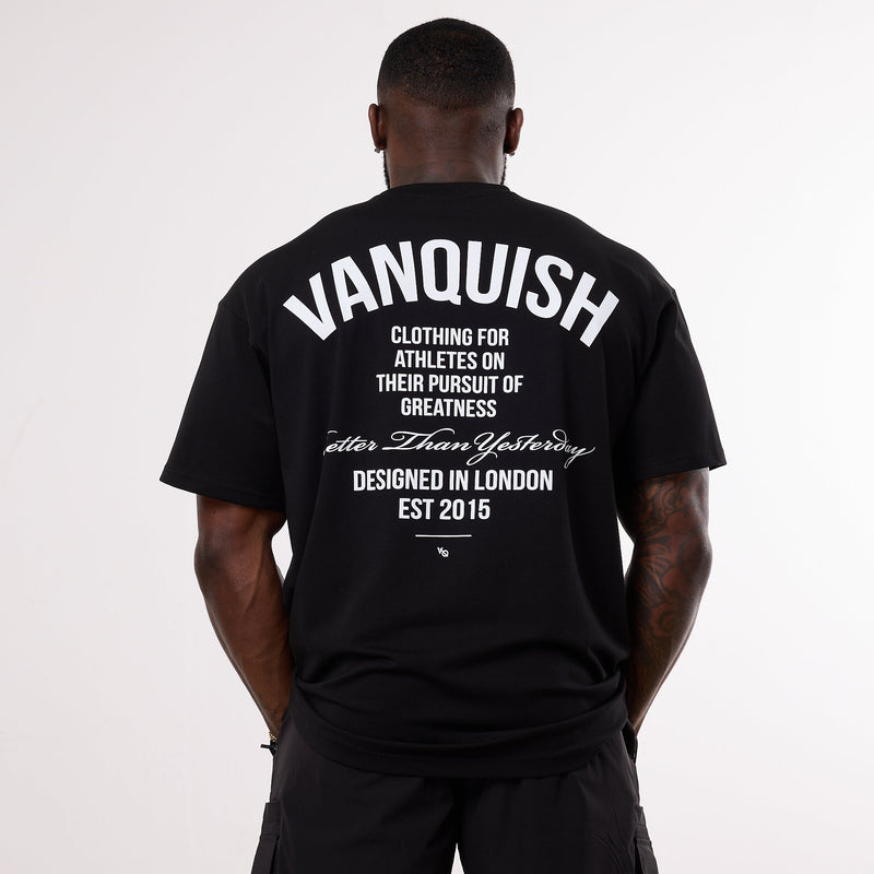 Vanquish TSP Pursuit Black Oversized T Shirt 4枚目の画像