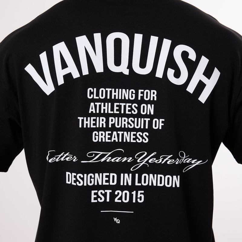 Vanquish TSP Pursuit Black Oversized T Shirt 6枚目の画像