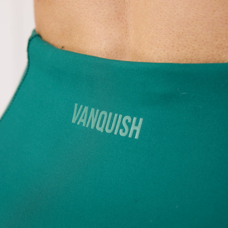 Vanquish Enhance Forest Green Ruched Leggings 6枚目の画像