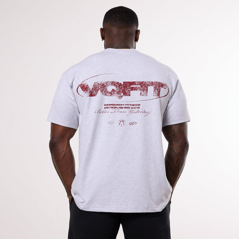 Vanquish TSP VQFIT Revolve Oversized Grey T Shirt 4枚目の画像