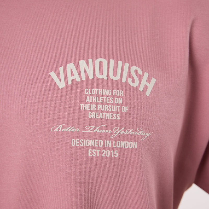 Vanquish TSP Pursuit Dusty Pink Oversized T Shirt 5枚目の画像