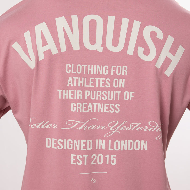 Vanquish TSP Pursuit Dusty Pink Oversized T Shirt 6枚目の画像