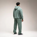 WASHED GREEN OVERSIZED CUFFED SWEATPANTS 3枚目の画像