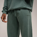 WASHED GREEN OVERSIZED CUFFED SWEATPANTS 5枚目の画像