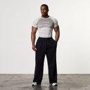 TRIBAL COMPRESSION LIGHT GREY SHORT SLEEVE T SHIRT 3枚目の画像