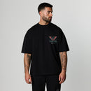 CONQUEST BLACK BOXY OVERSIZED T SHIRT 2枚目の画像