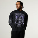 Vanquish Obsidian Black Angel Oversized Boxy Long Sleeve T Shirt 1枚目の画像