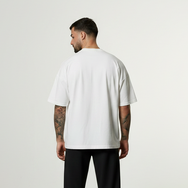 vanquish fitness XXL ホワイト VANQUISH FITNESS ブランク ホワイト ウルトラオーバーサイズTシャツ