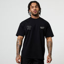 Vanquish Black London Distressed Oversized T Shirt 2枚目の画像