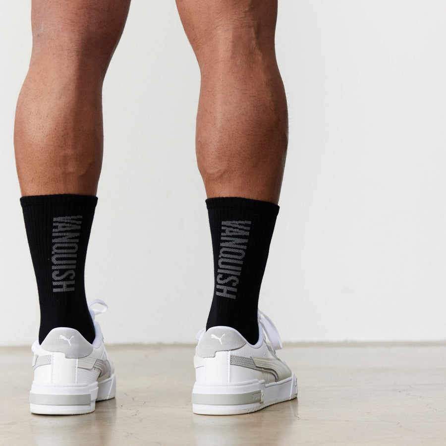 Vanquish Black Back Knit Organic Socks 1枚目の画像