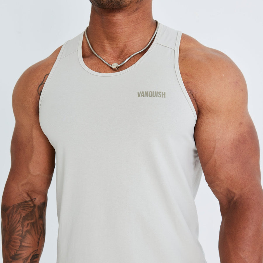 Vanquish Essential Stone Regular Fit Tank Top 1枚目の画像