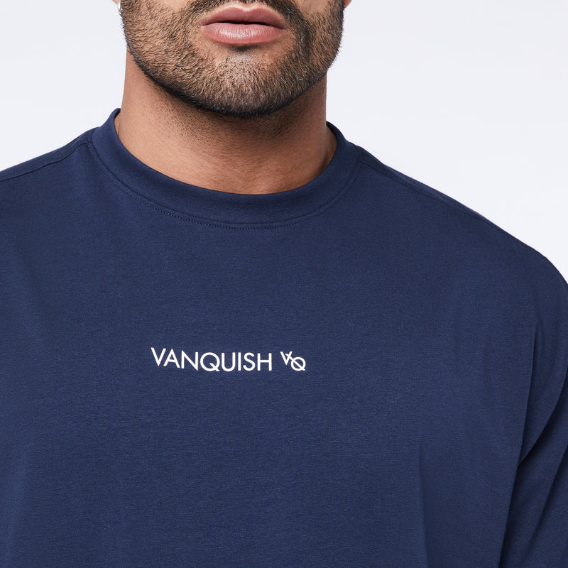 Vanquish Core Navy Oversized T Shirt 2枚目の画像