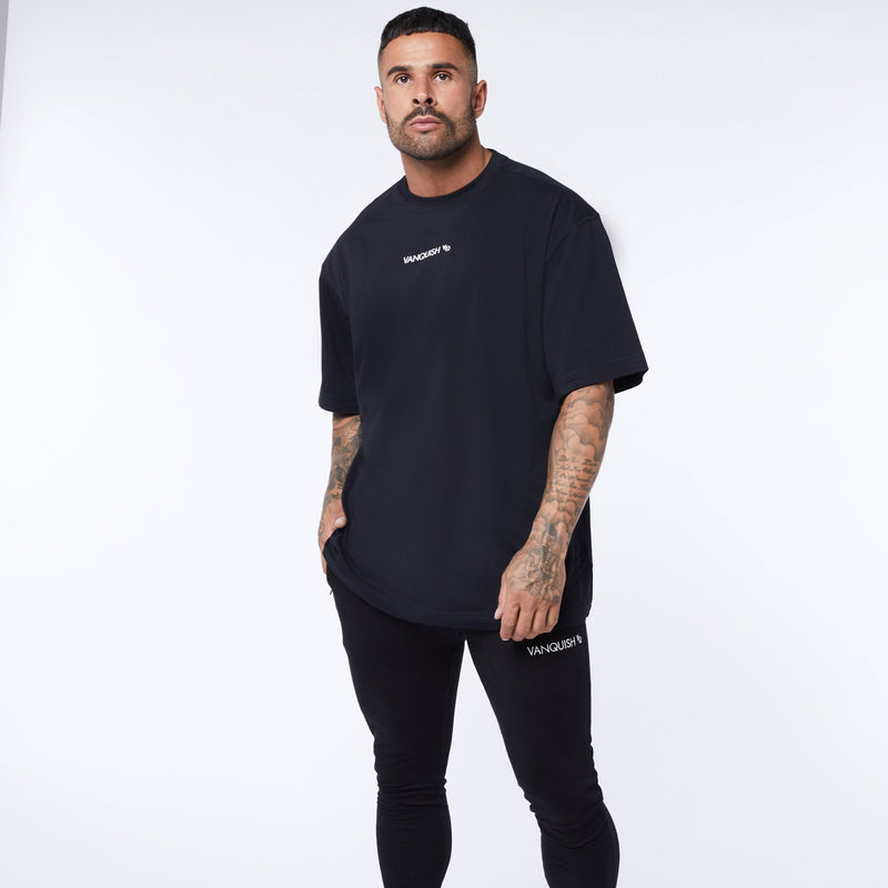 Vanquish Core Black Oversized T Shirt 4枚目の画像