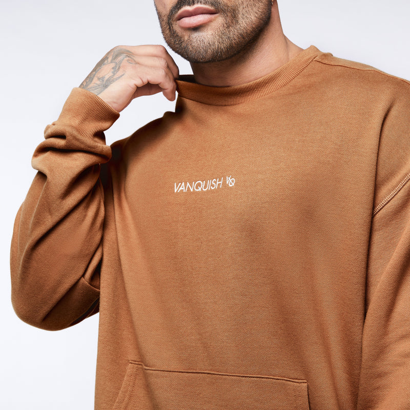 Vanquish Core Camel Oversized Sweater 2枚目の画像
