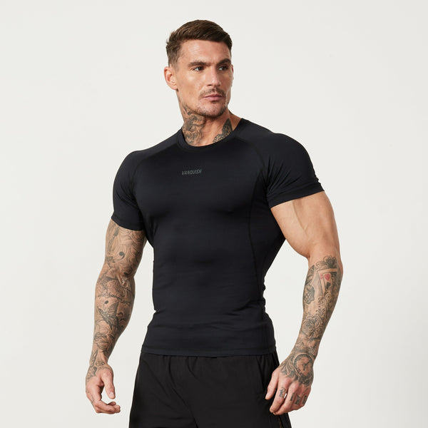 Vanquish Utility Black Short Sleeve Base Layer Top 1枚目の画像