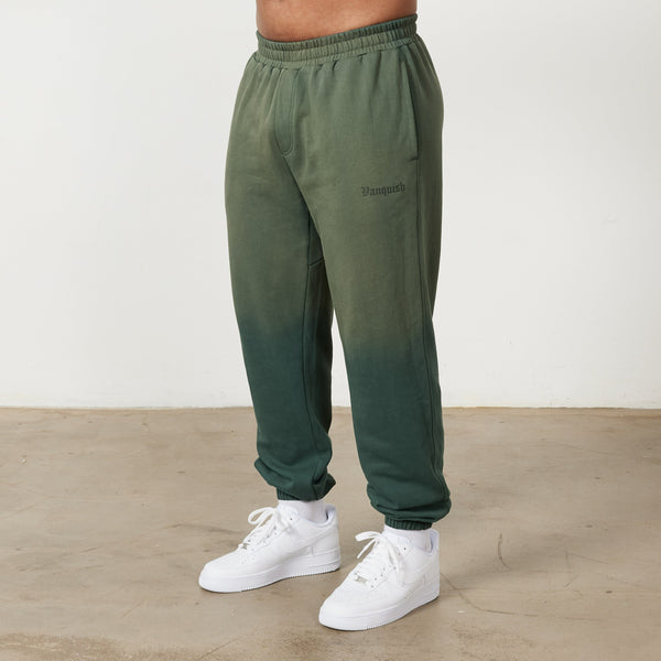 Vanquish Sun-faded Green Oversized Sweatpants 1枚目の画像