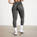 Vanquish Elevate Seamless Petite Dark Olive Leggings 4枚目の画像