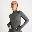 Vanquish Elevate Seamless Dark Olive Zip Front Jacket 1枚目の画像