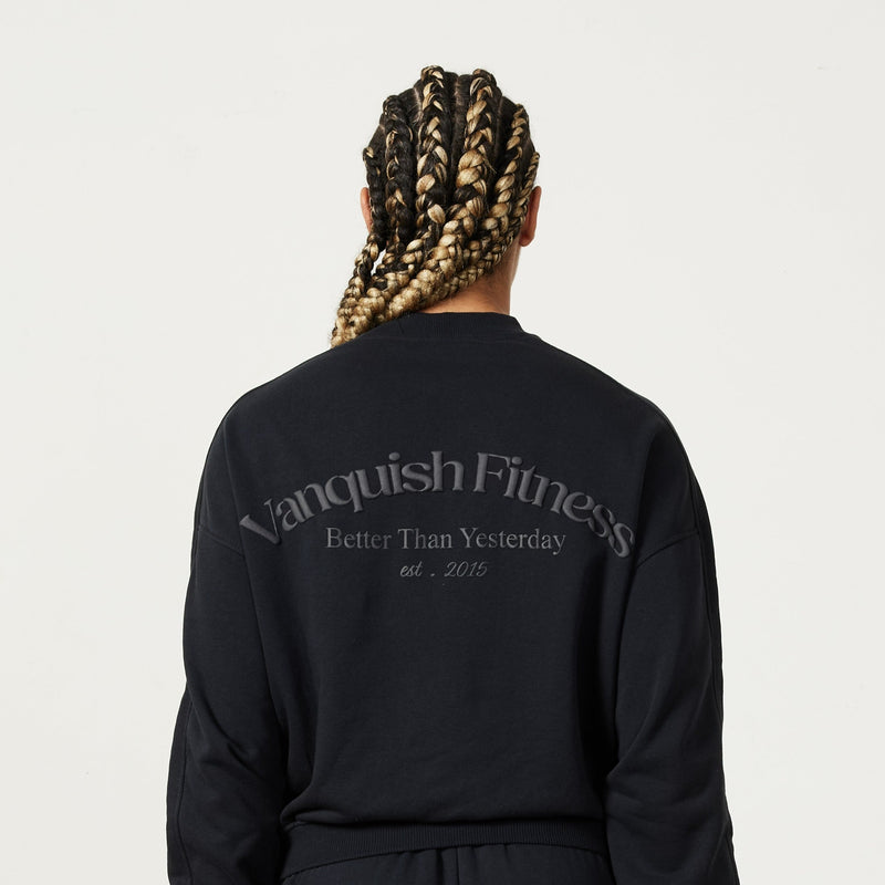 Vanquish Restore Black Sweatshirt 1枚目の画像