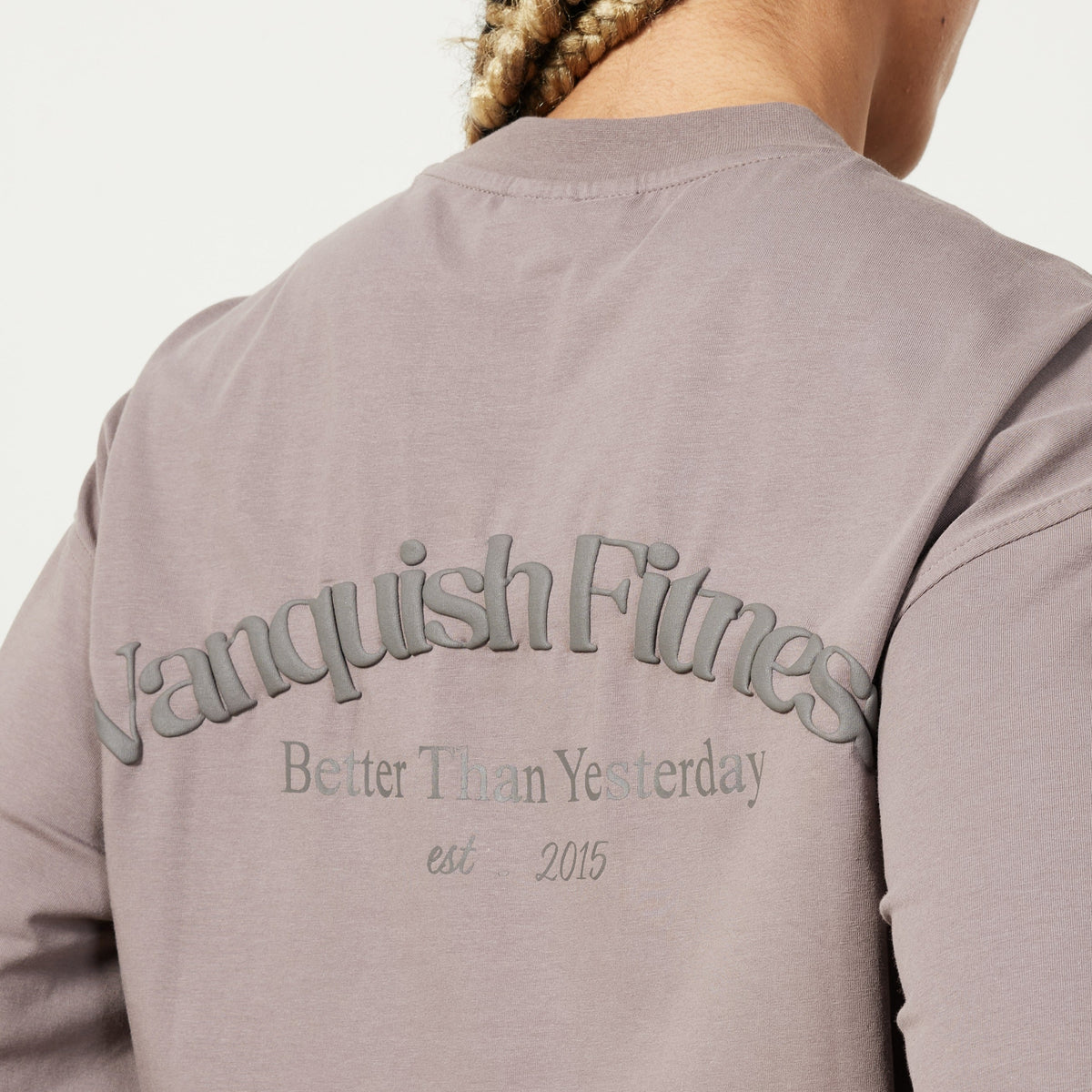 Vanquish Restore Cinder Brown Oversized T Shirt 2枚目の画像
