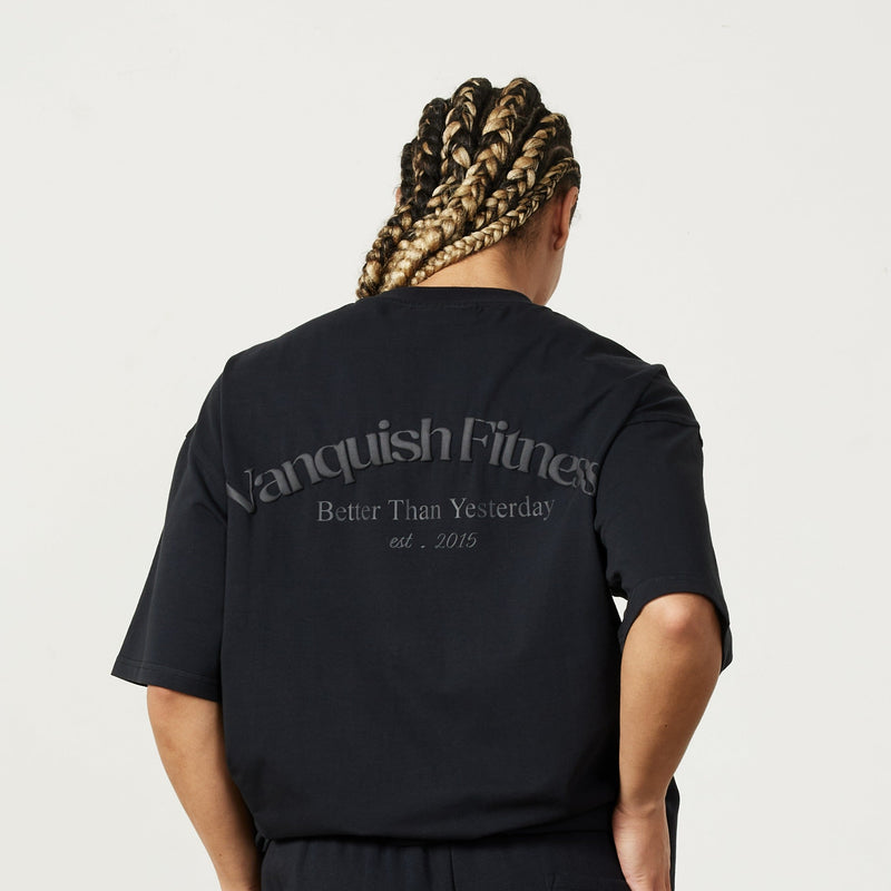Vanquish Restore Black Oversized T Shirt 4枚目の画像