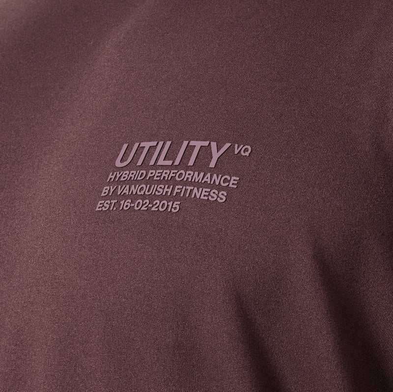 Vanquish Utility Plum Oversized T Shirt 2枚目の画像