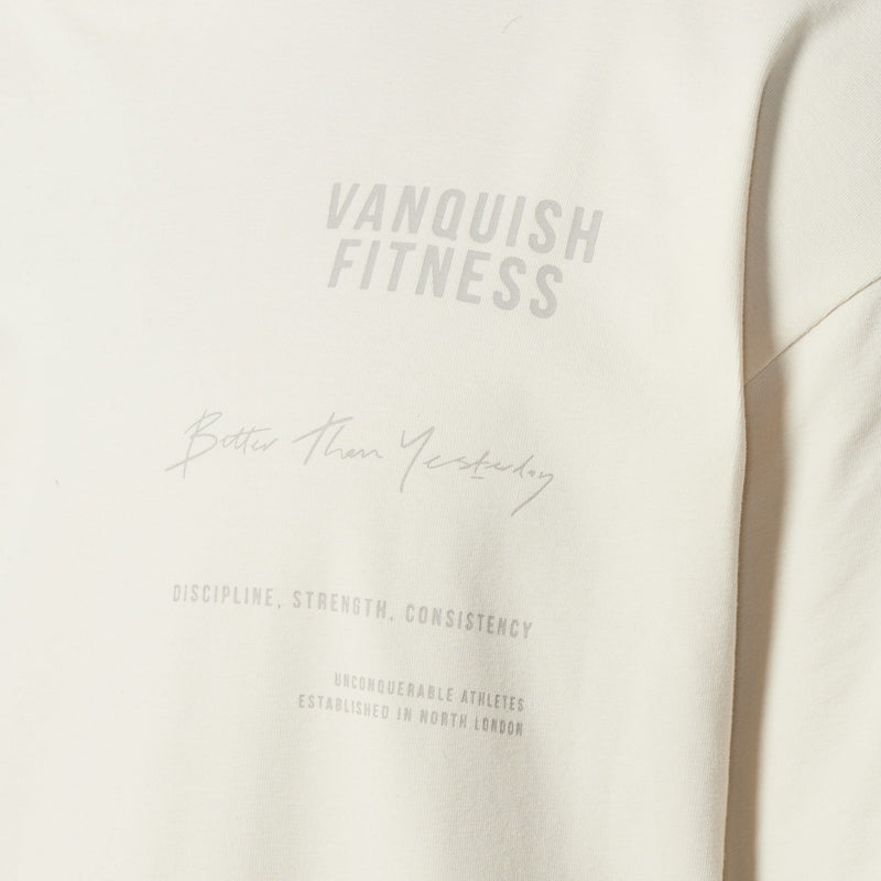 Vanquish TSP Vintage White Consistency Oversized T Shirt 4枚目の画像