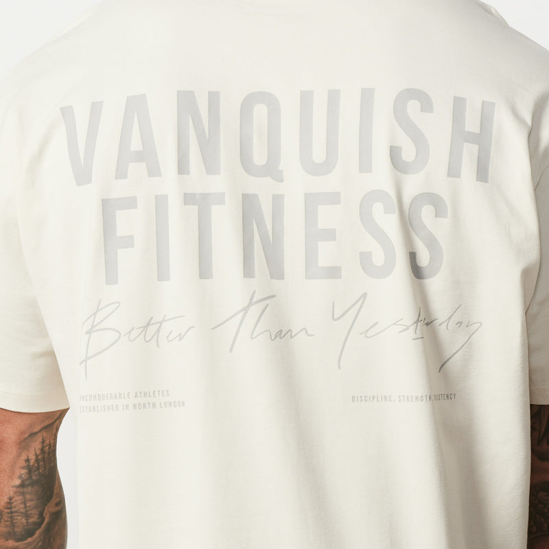 Vanquish TSP Vintage White Consistency Oversized T Shirt 5枚目の画像