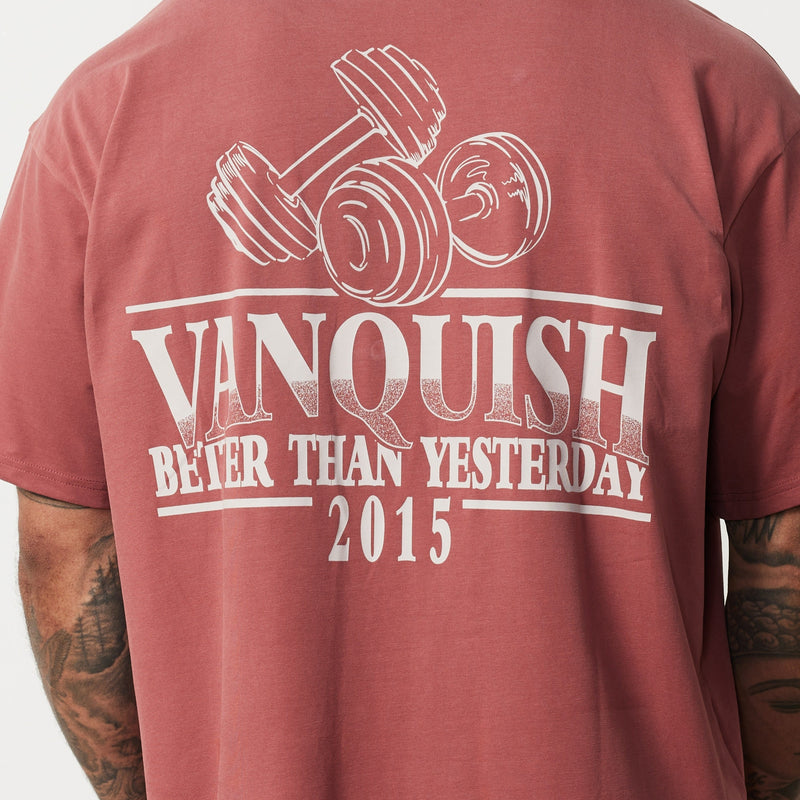 Vanquish TSP Chalk Red Western Oversized T Shirt 5枚目の画像