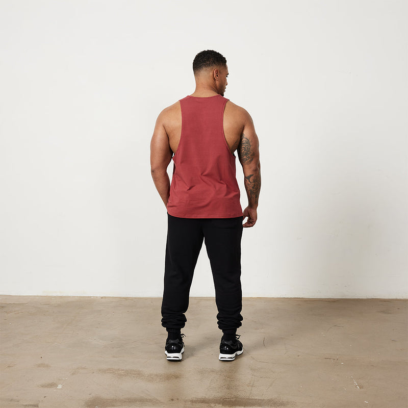 Vanquish VQFIT Distressed Print Brick Red Tank 3枚目の画像