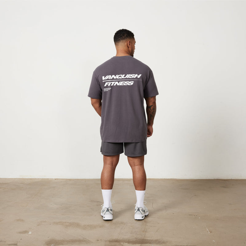Vanquish Speed Charcoal Grey Oversized T Shirt 4枚目の画像