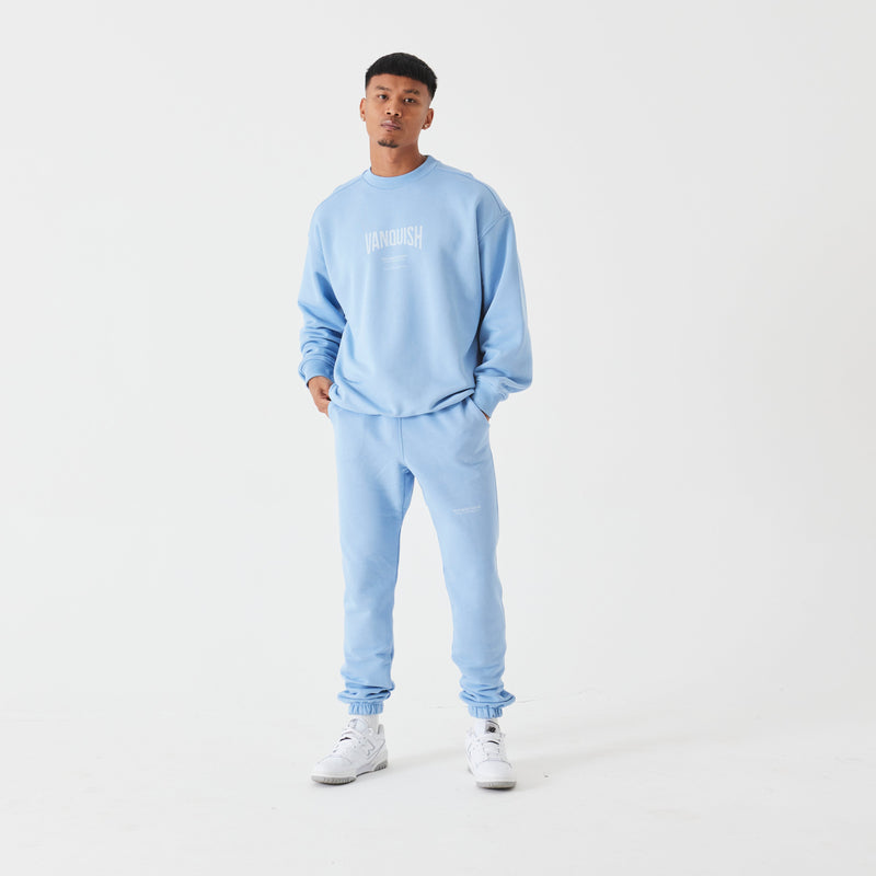 Vanquish Heavyweight Division Blue Tapered Sweatpants 2枚目の画像