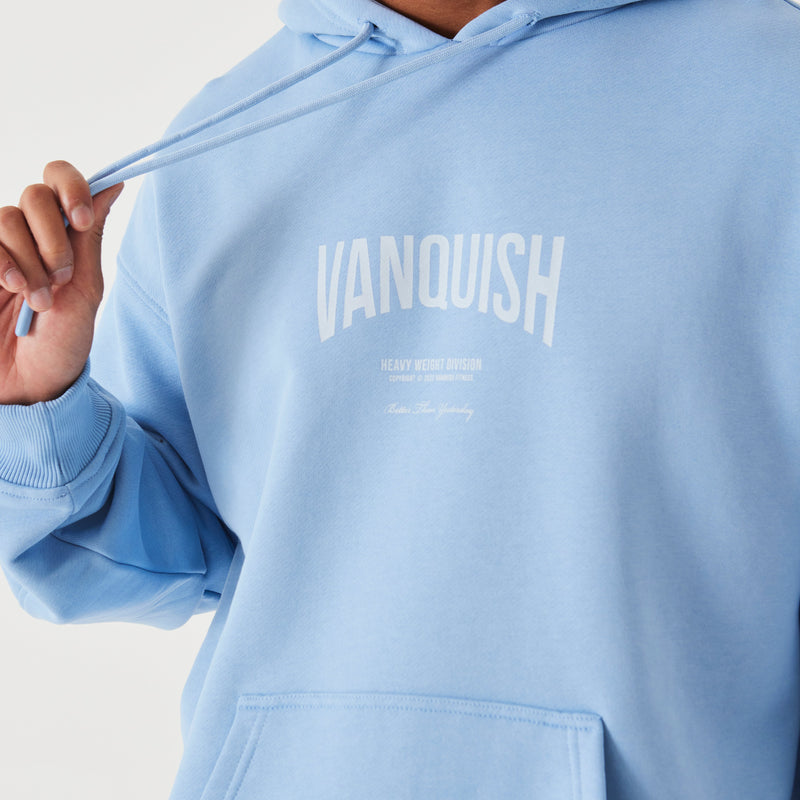 Vanquish Heavyweight Division Blue Oversized Hoodie 3枚目の画像